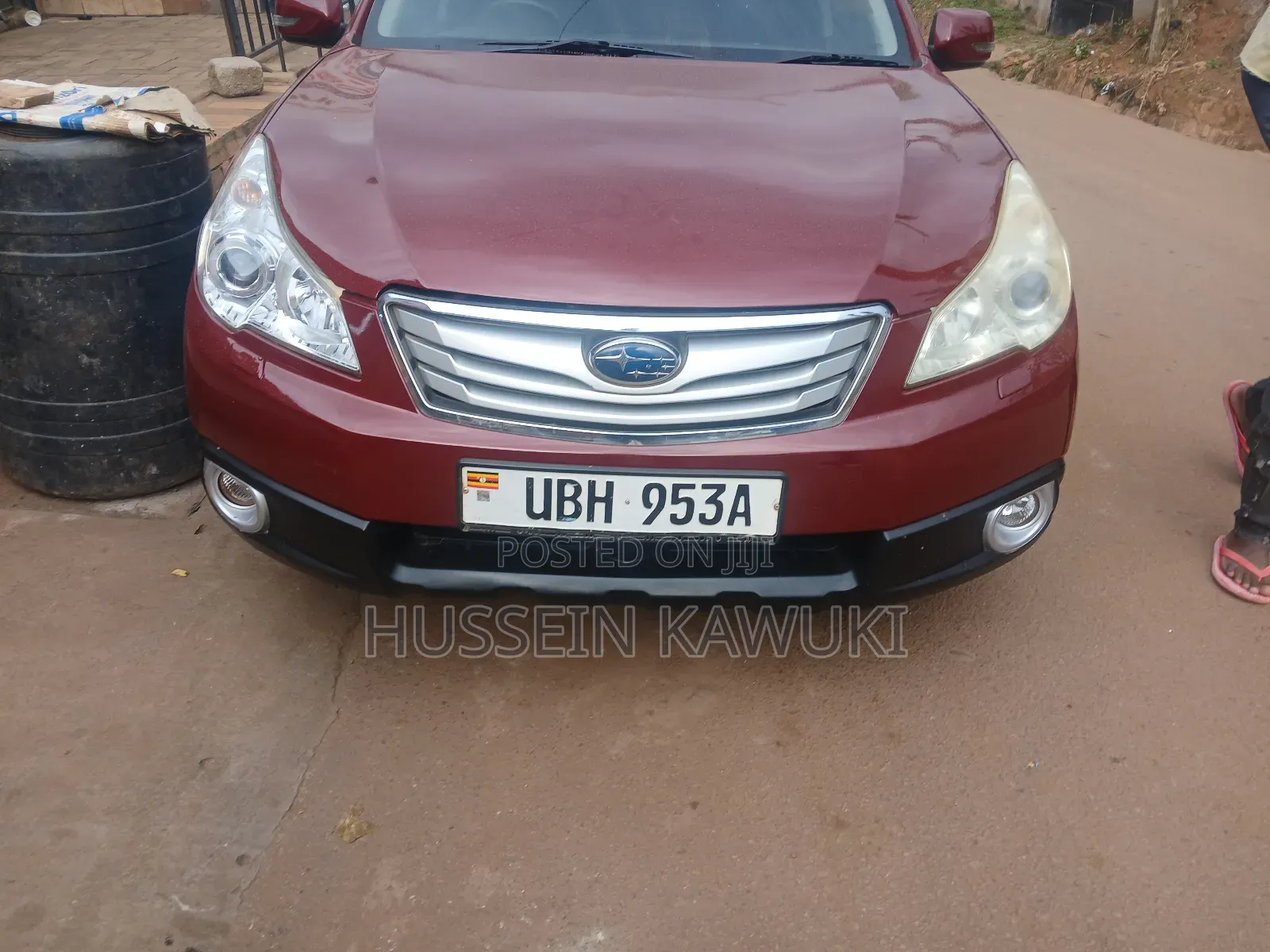 Subaru Outback 2010 Red
