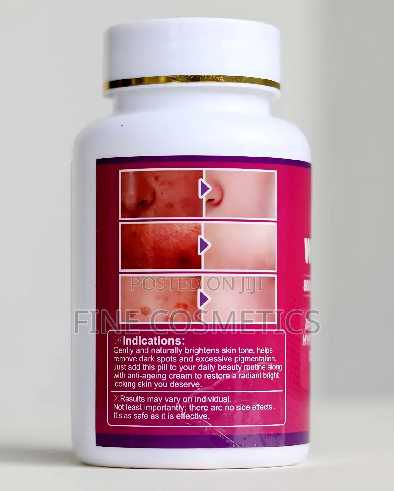 Skin Whitening Tablets Glutathione Toning Darkspots Brightening Pills