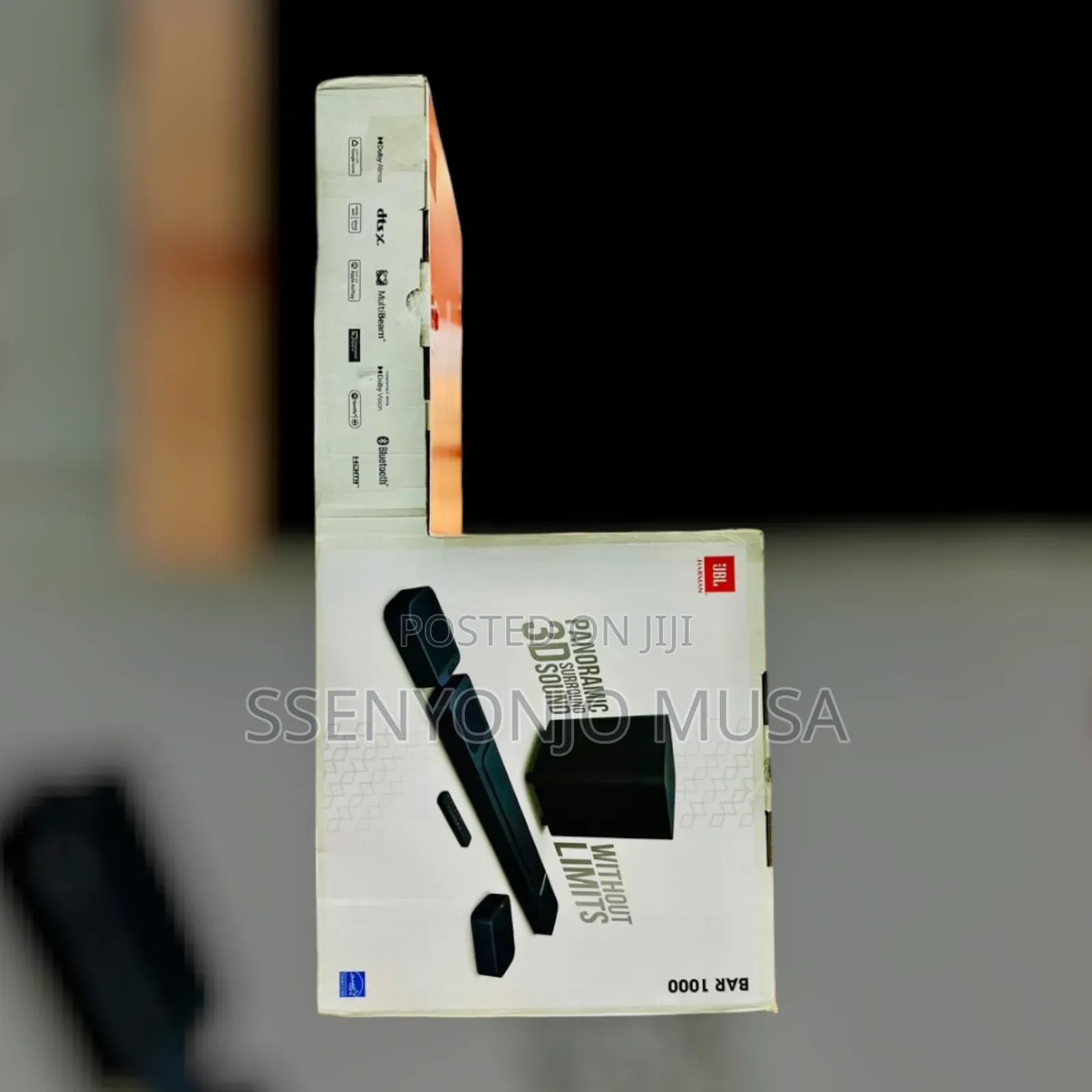 JBL Bar 1000 7.1.4-Channel Soundbar - 880w Power Dolby Atmos