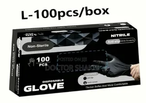 New 100pcs Black Disposable Multifunction Gloves