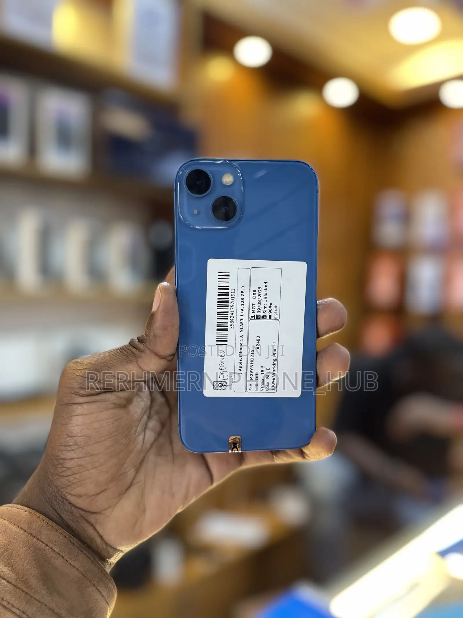 New Apple iPhone 13 128 GB Blue