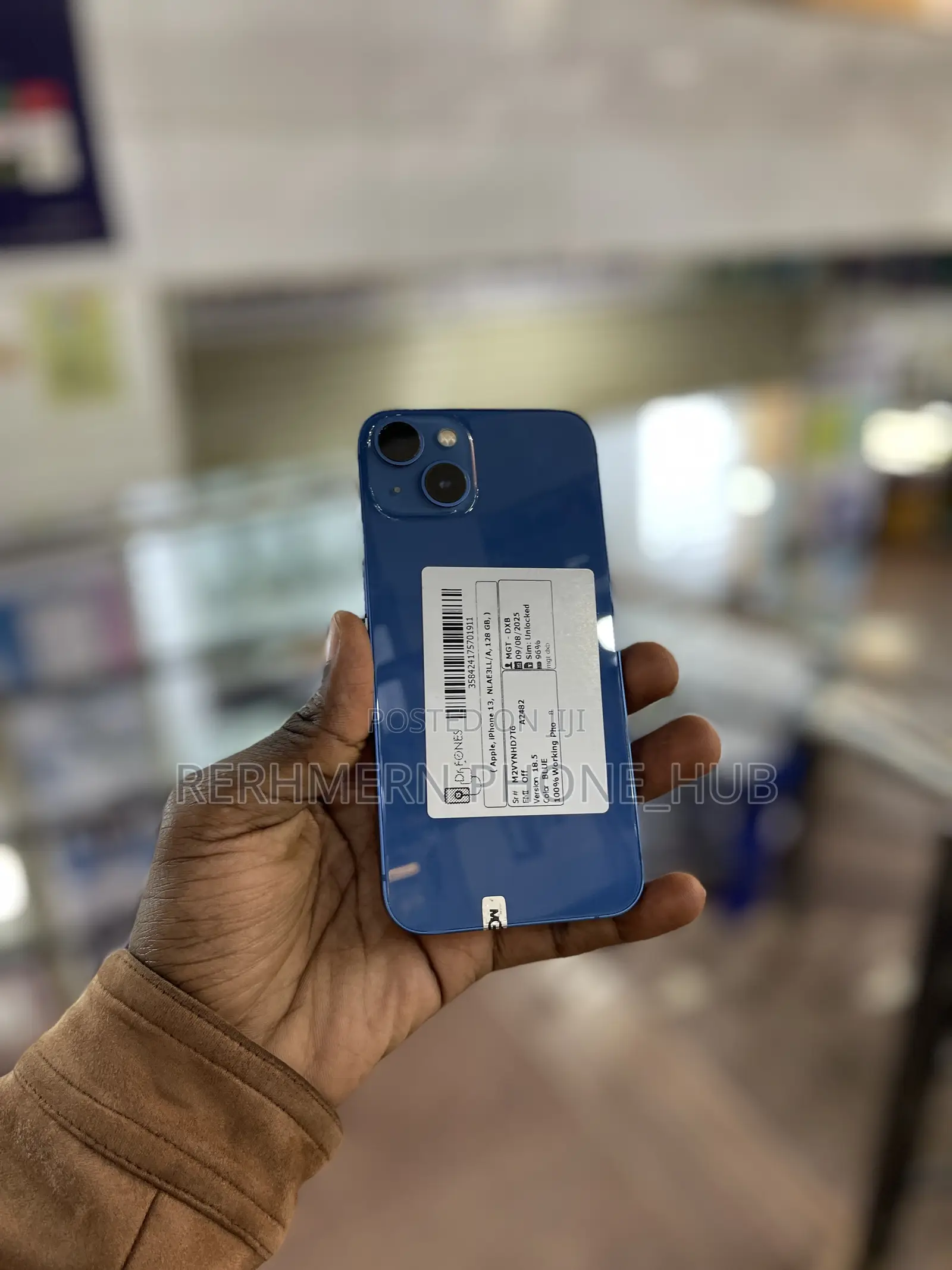 New Apple iPhone 13 128 GB Blue