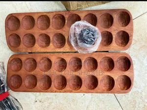 Original New Wooden Omweso Board