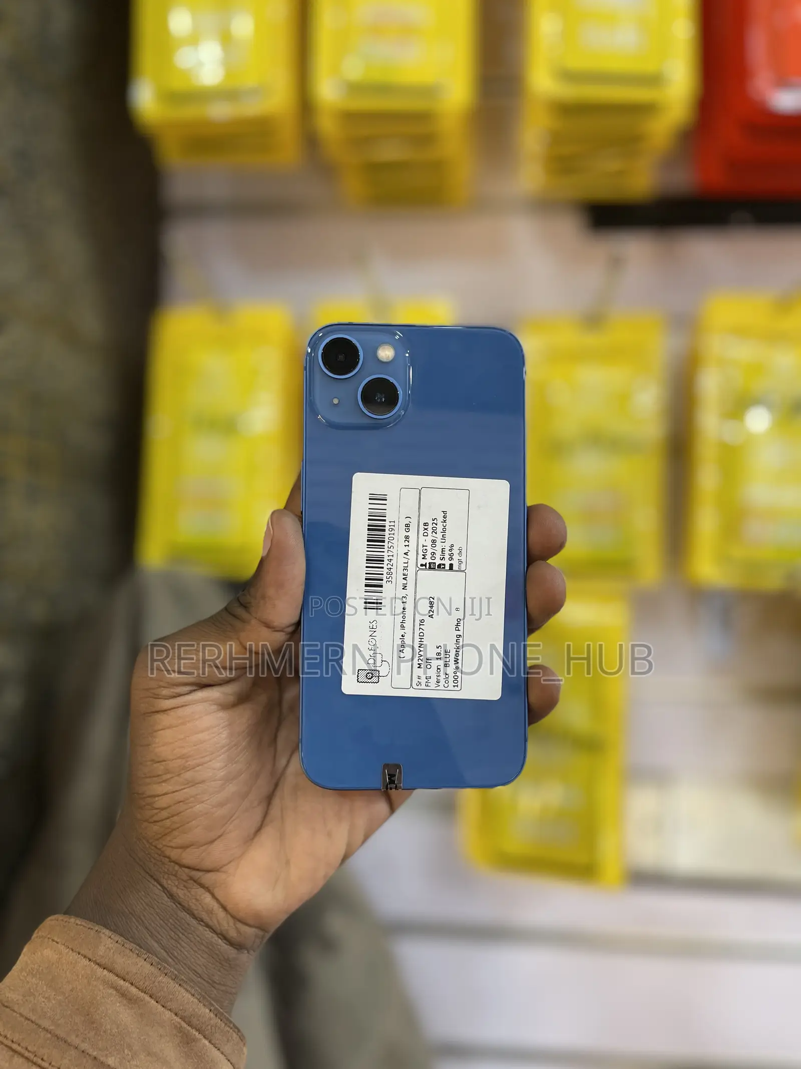 New Apple iPhone 13 128 GB Blue