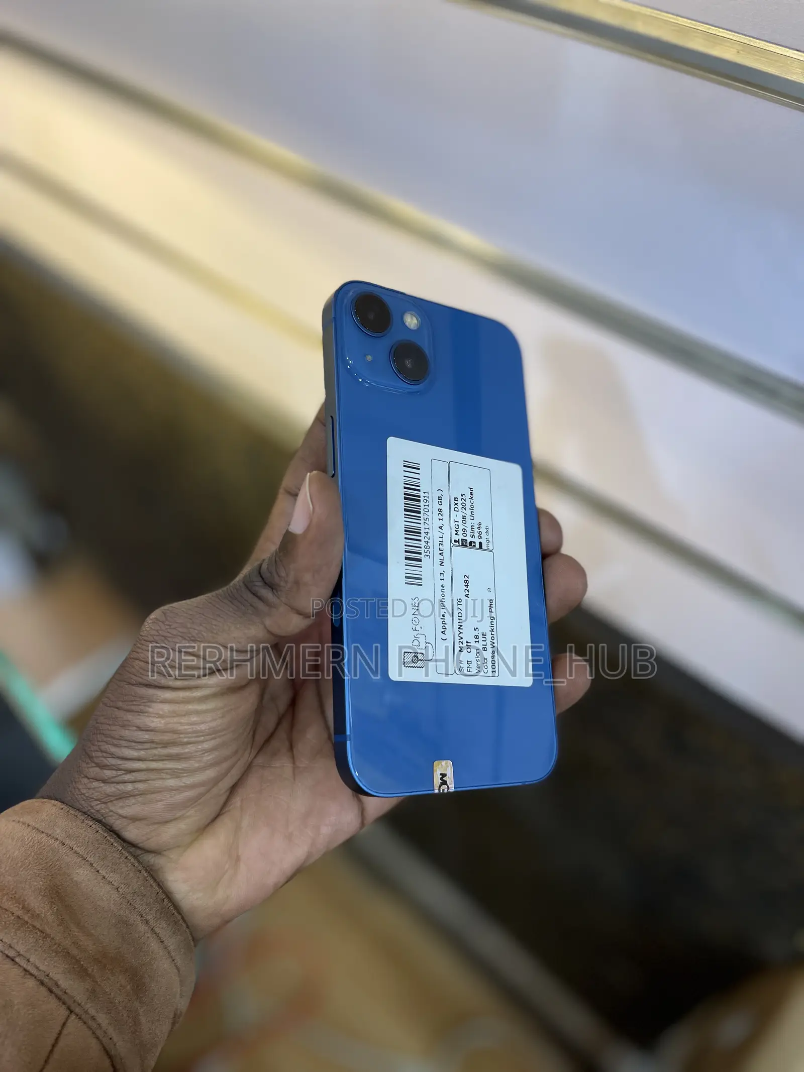 New Apple iPhone 13 128 GB Blue
