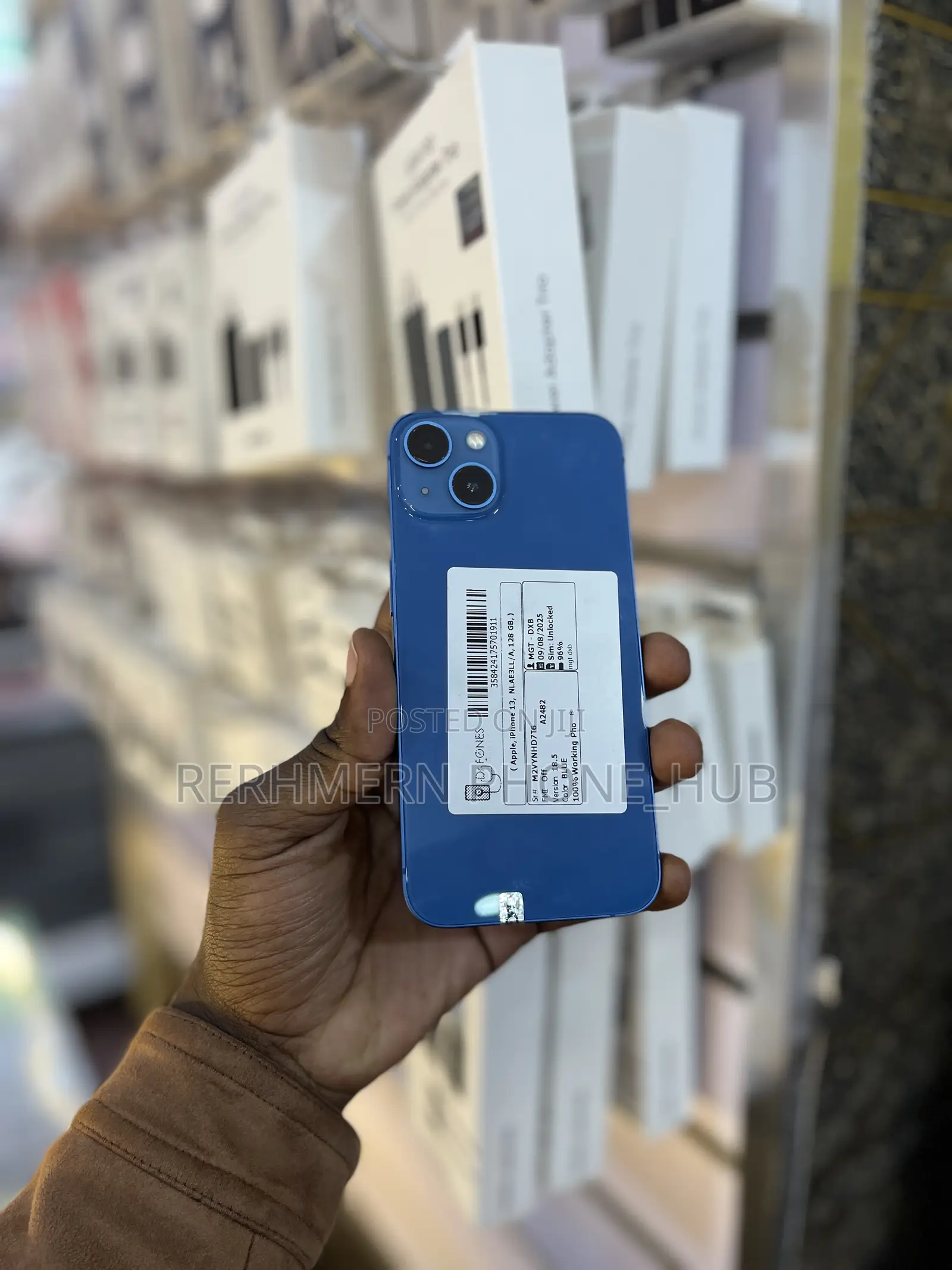 New Apple iPhone 13 128 GB Blue