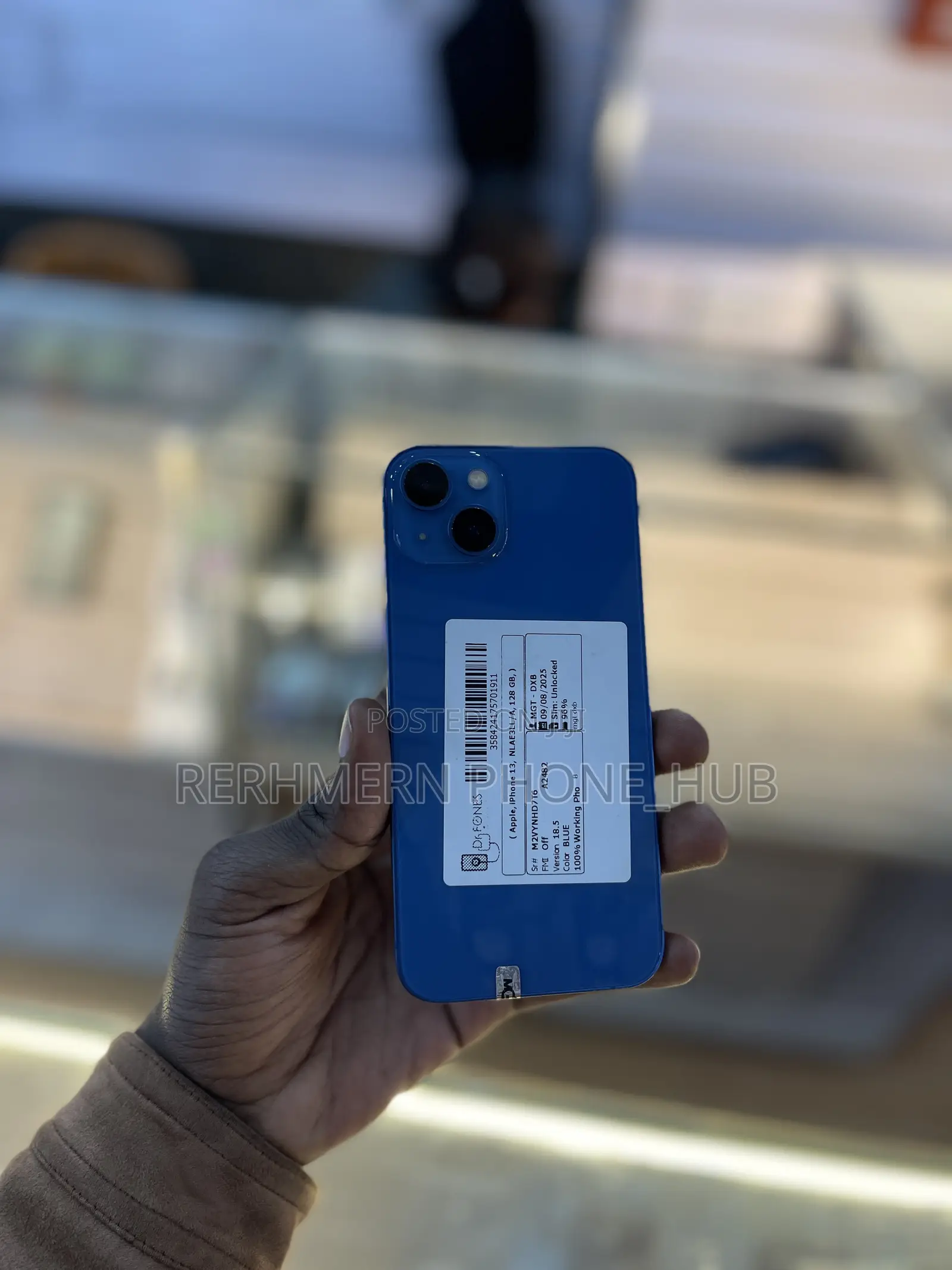 New Apple iPhone 13 128 GB Blue