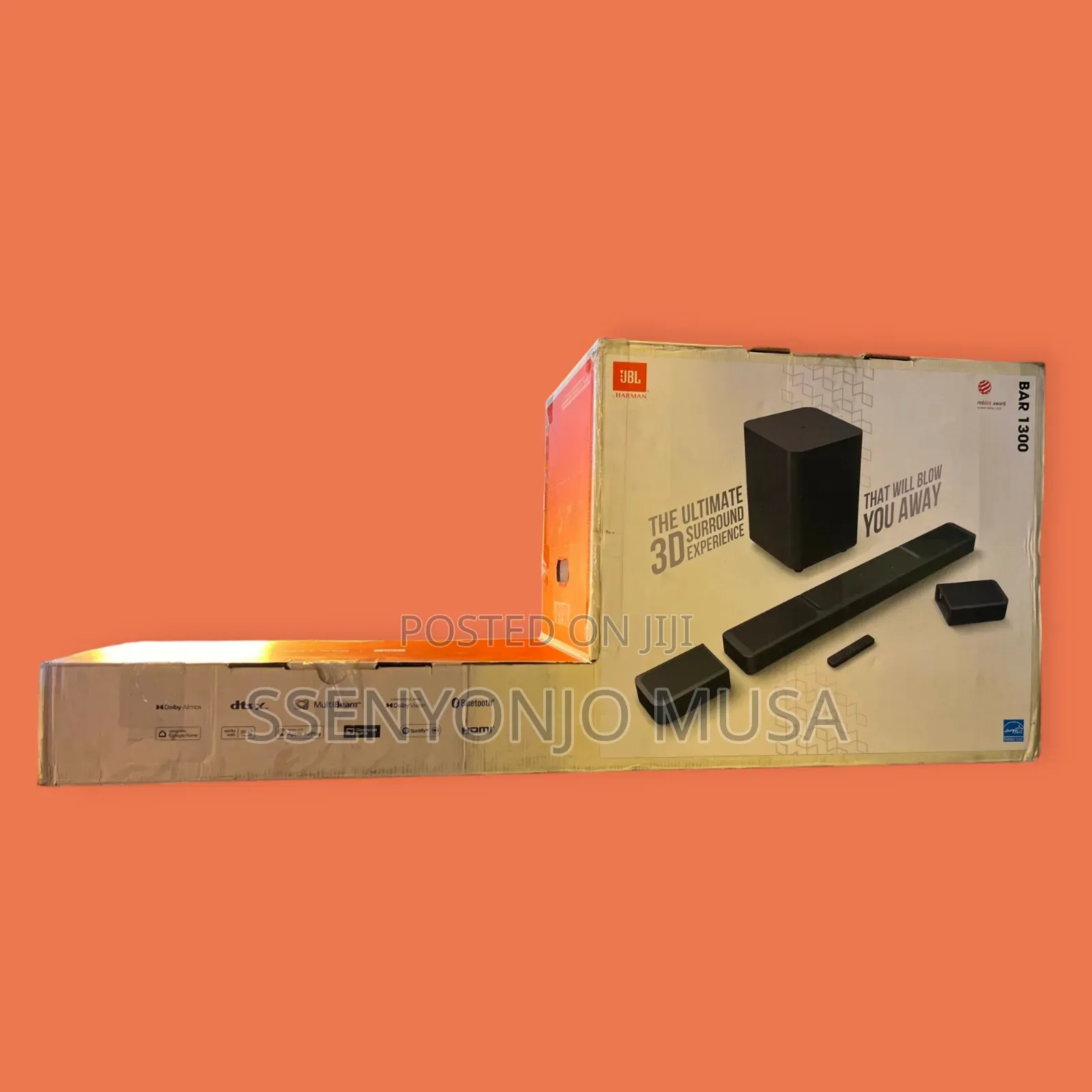 JBL Bar 1300 11.1.4-Channel Soundbar - 1170w Power Dolby Atmos