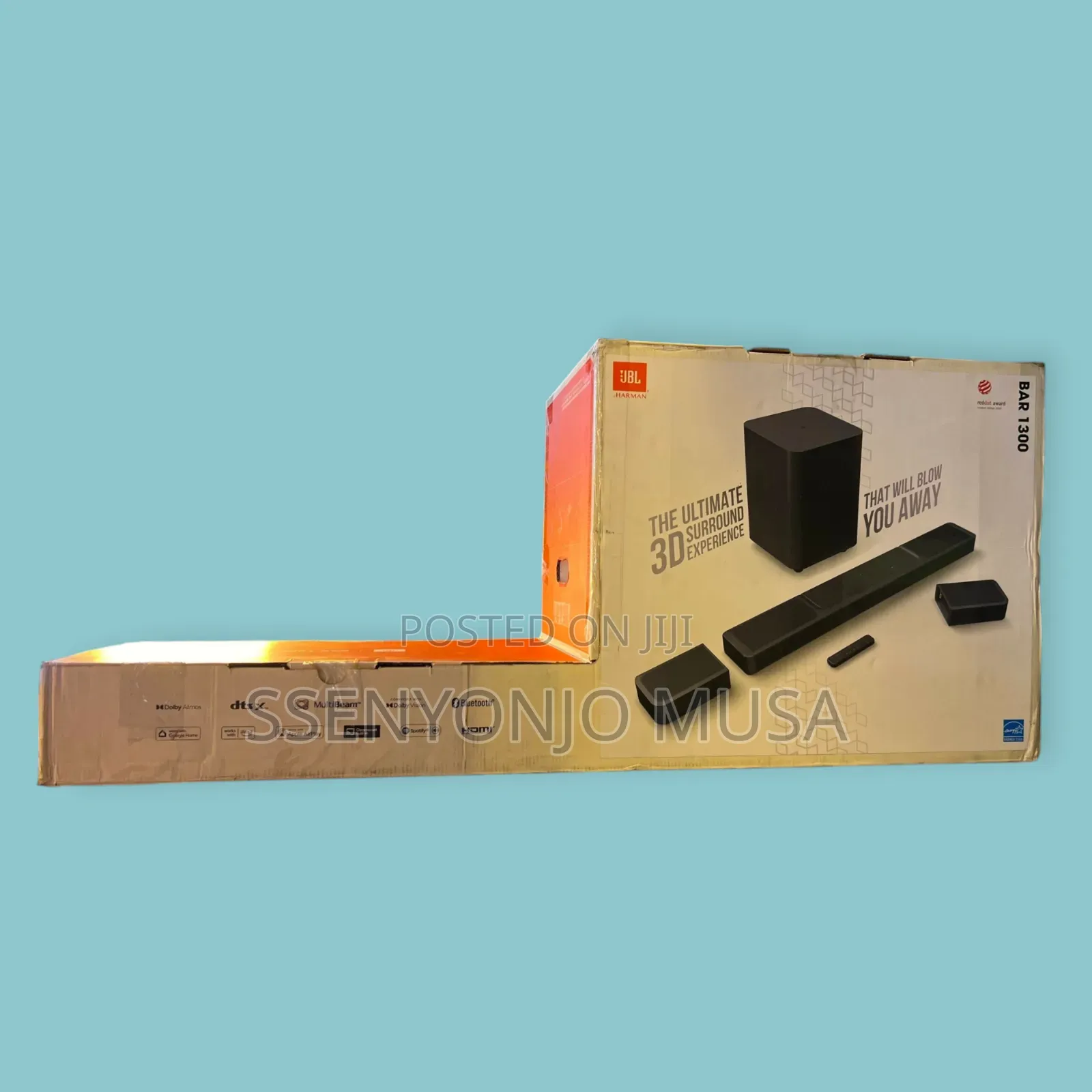 JBL Bar 1300 11.1.4-Channel Soundbar - 1170w Power Dolby Atmos