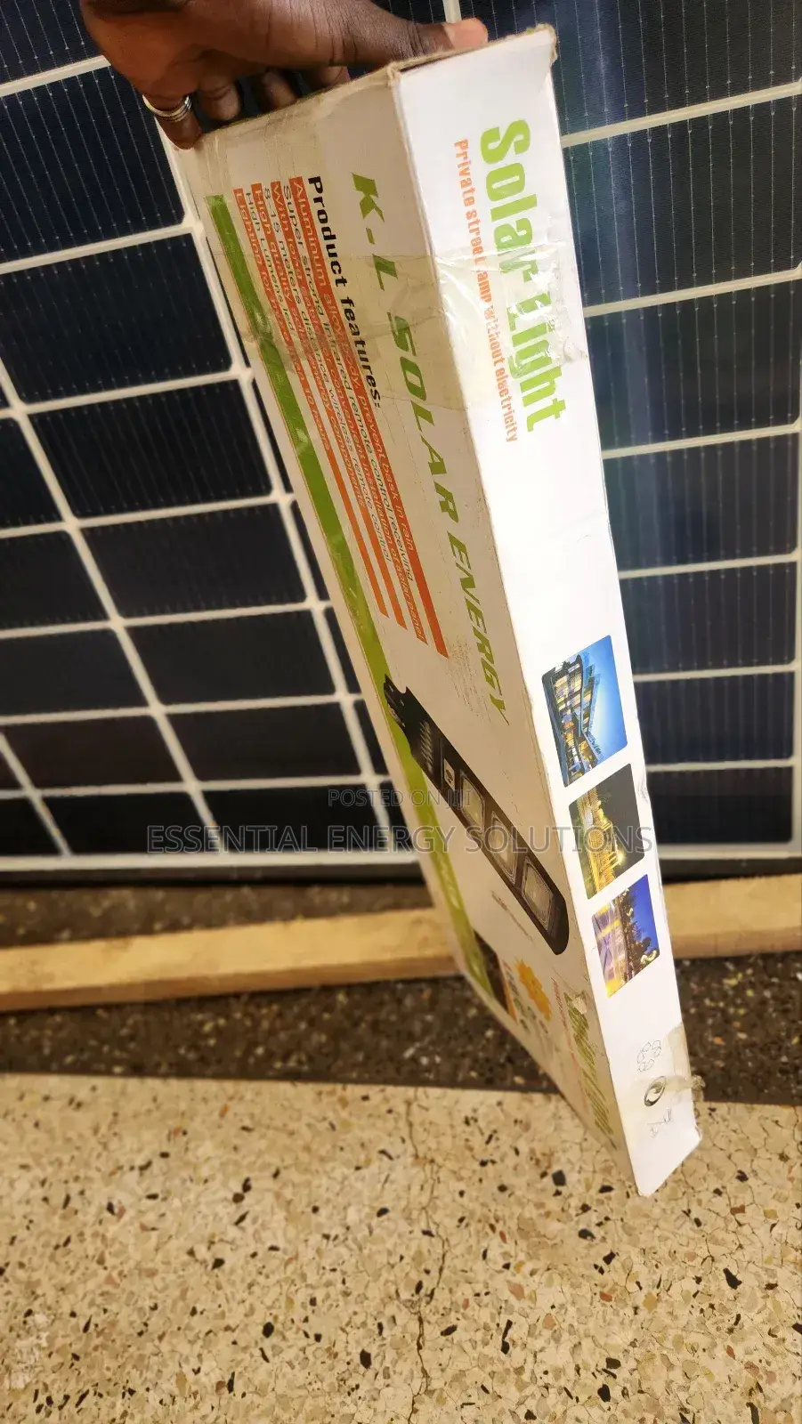 100w Solar Street Light