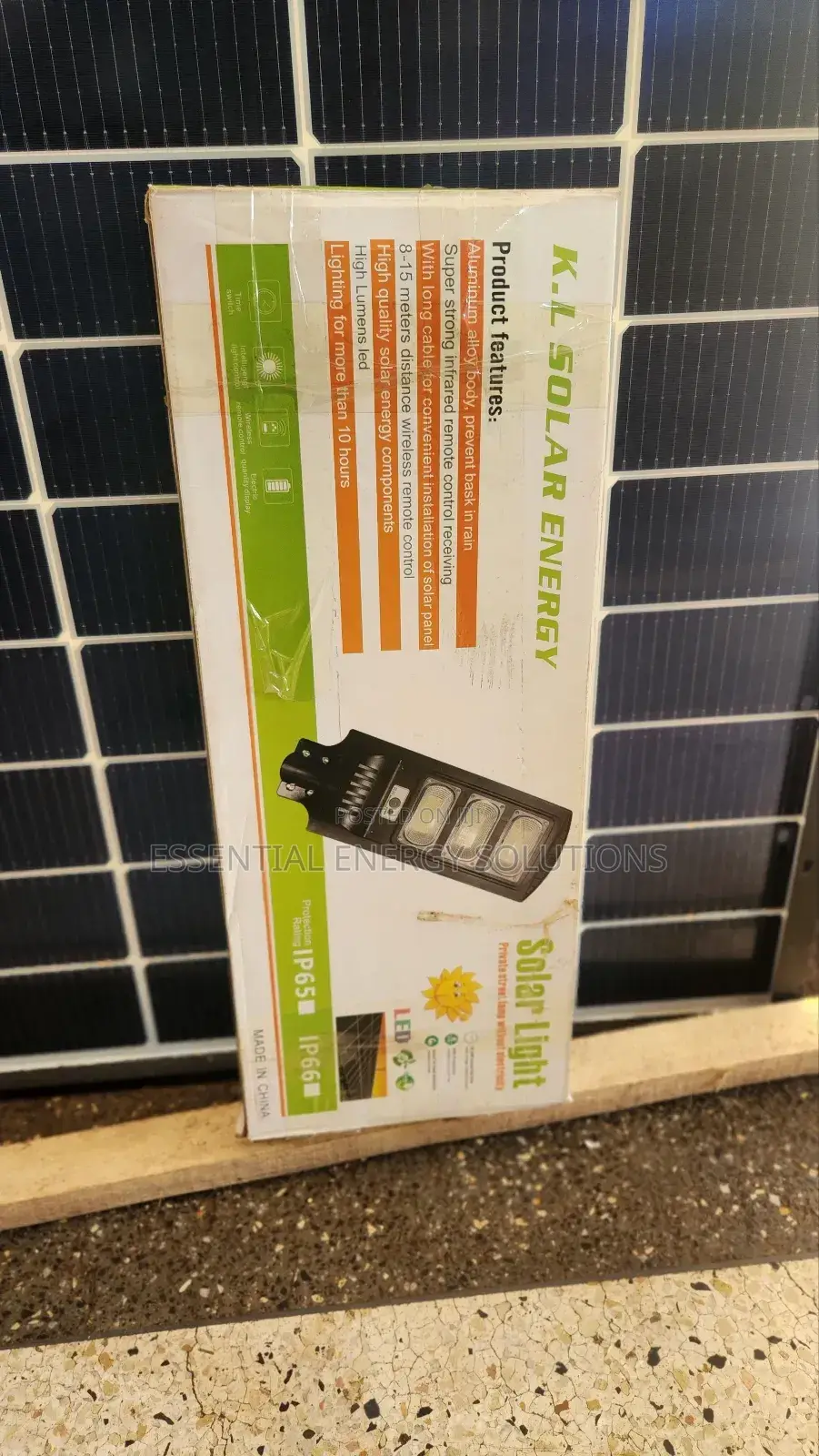 100w Solar Street Light