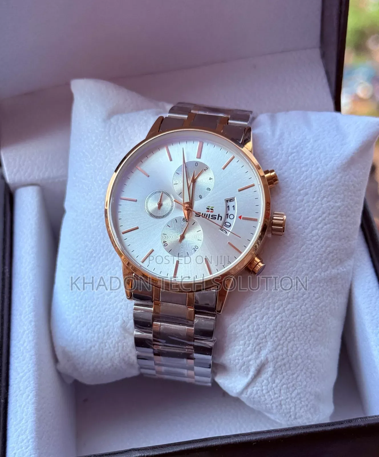 Swish Metal Wrist Wear Genuine and Luxurious