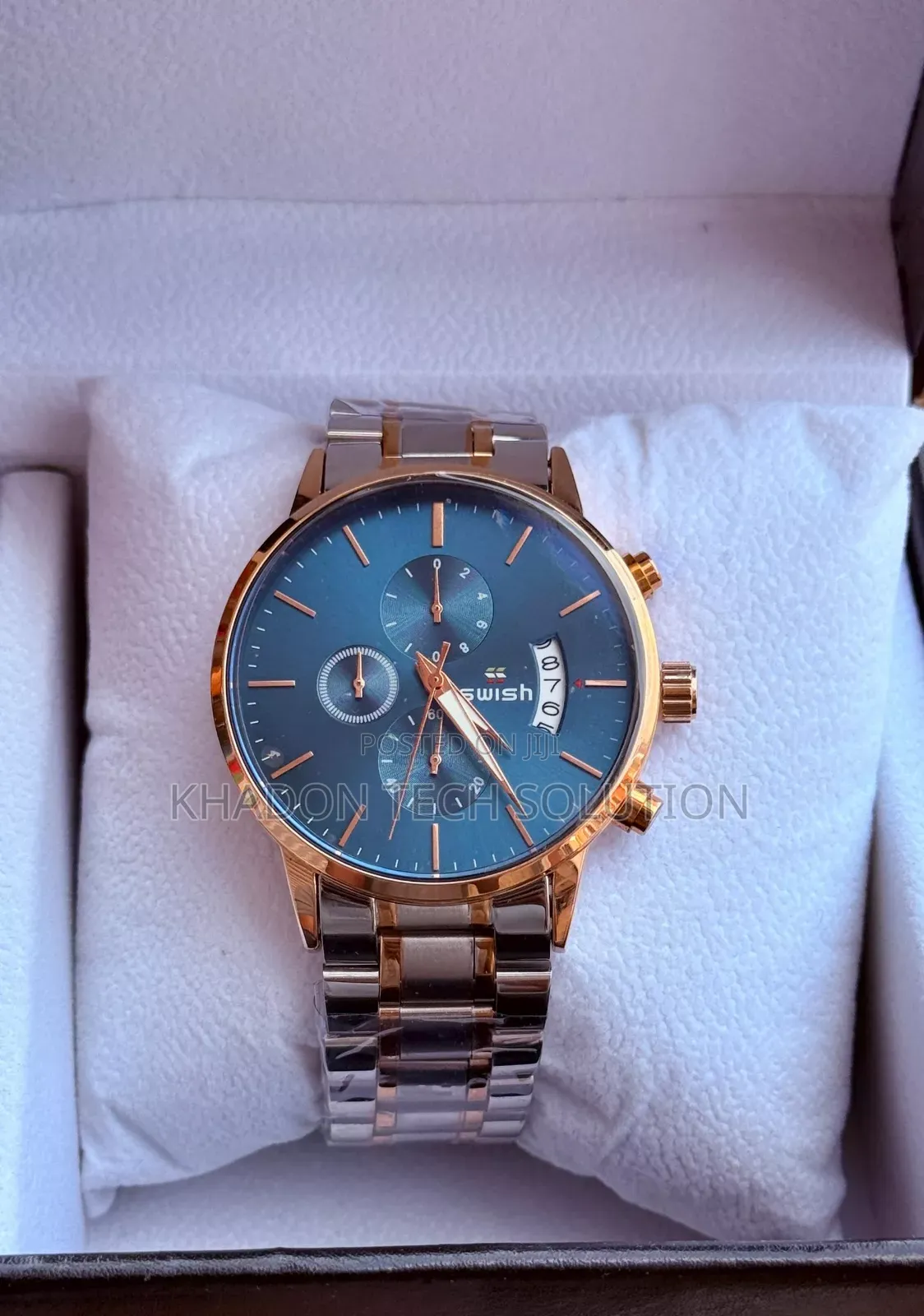 Swish Metal Wrist Wear Genuine and Luxurious