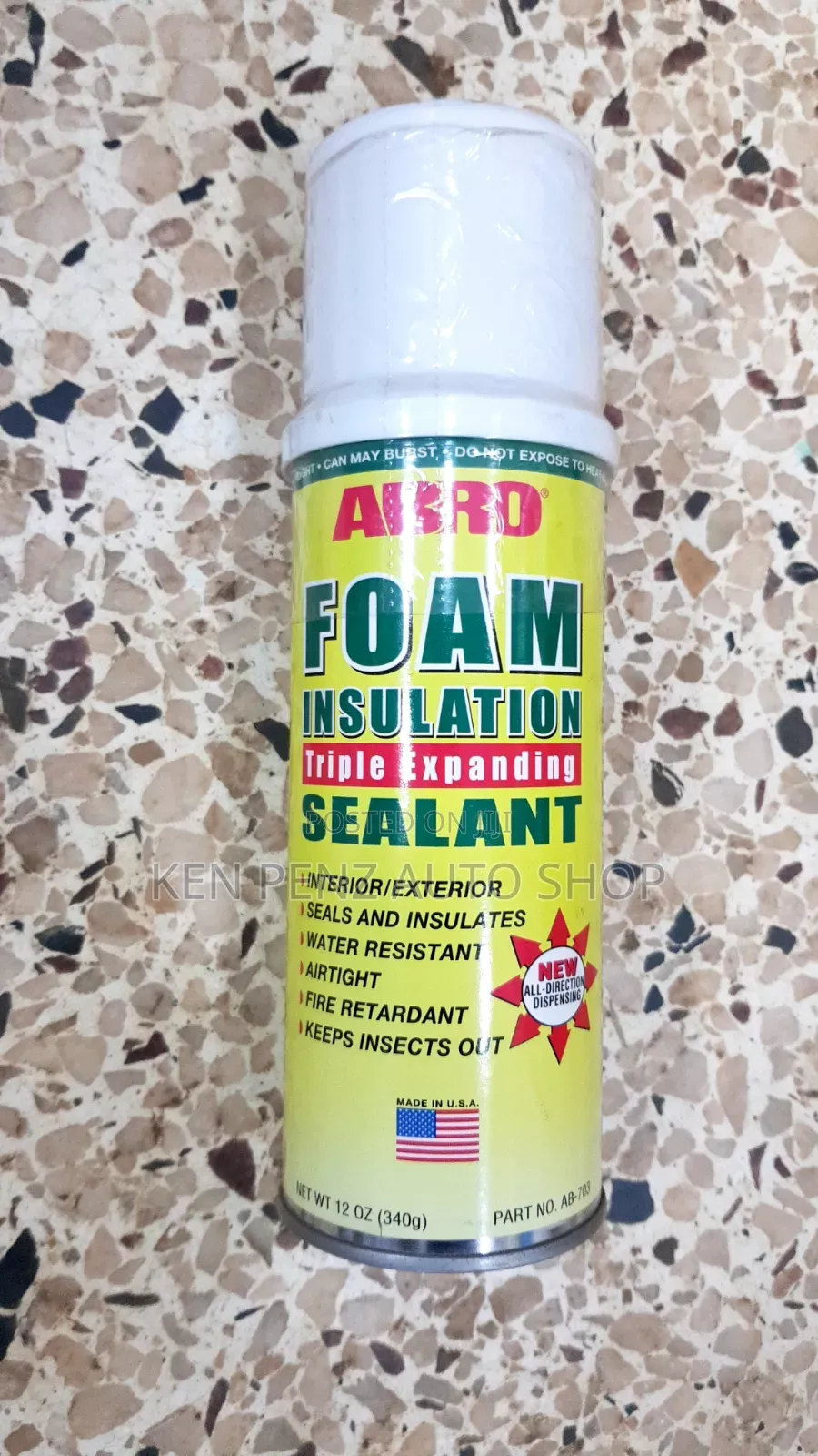 Abro Foam Insulation Triple Expanding Sealant