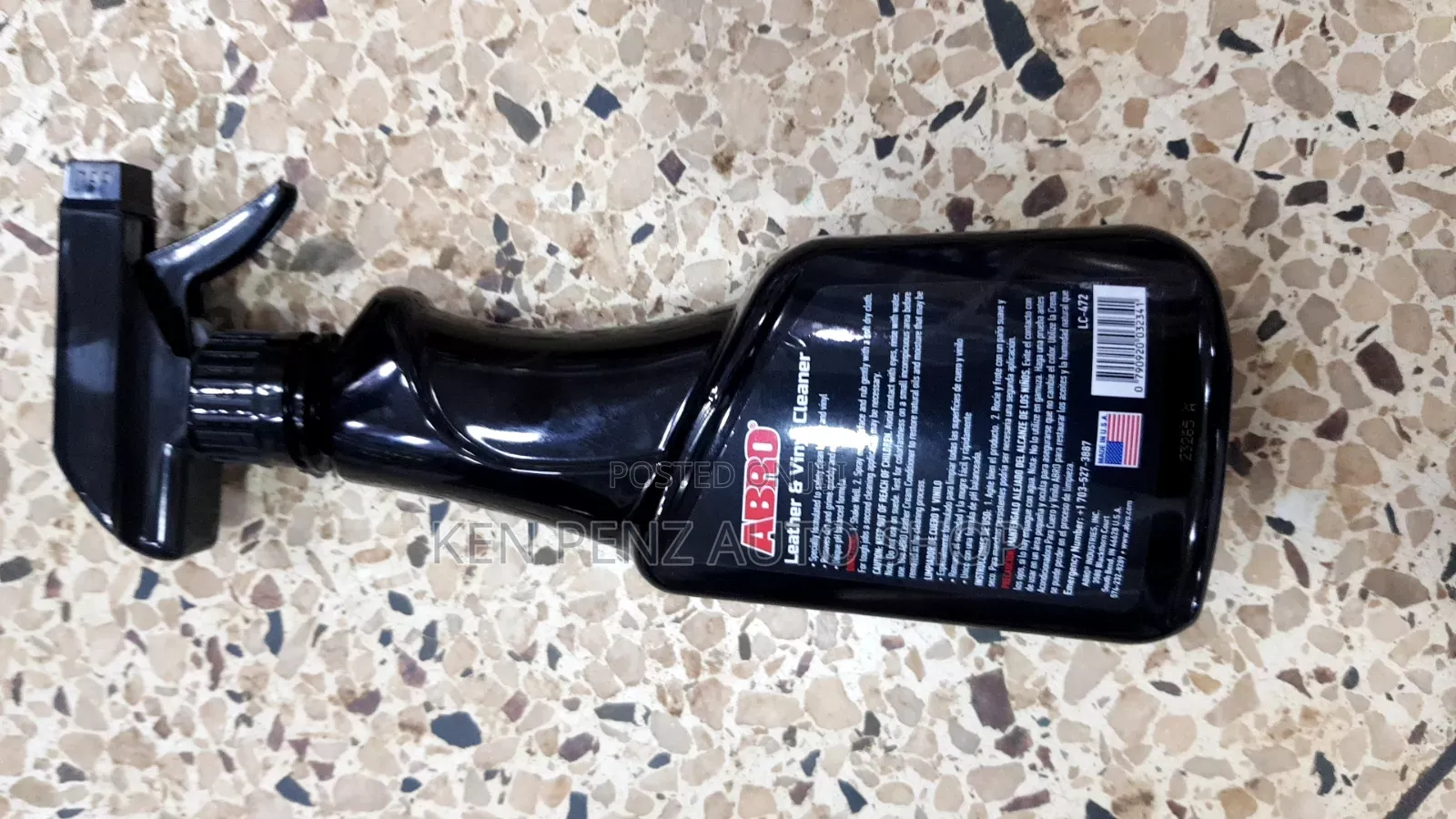 Abro Leather and Vinyl Cleaner for Car Seats, Furniture ,
