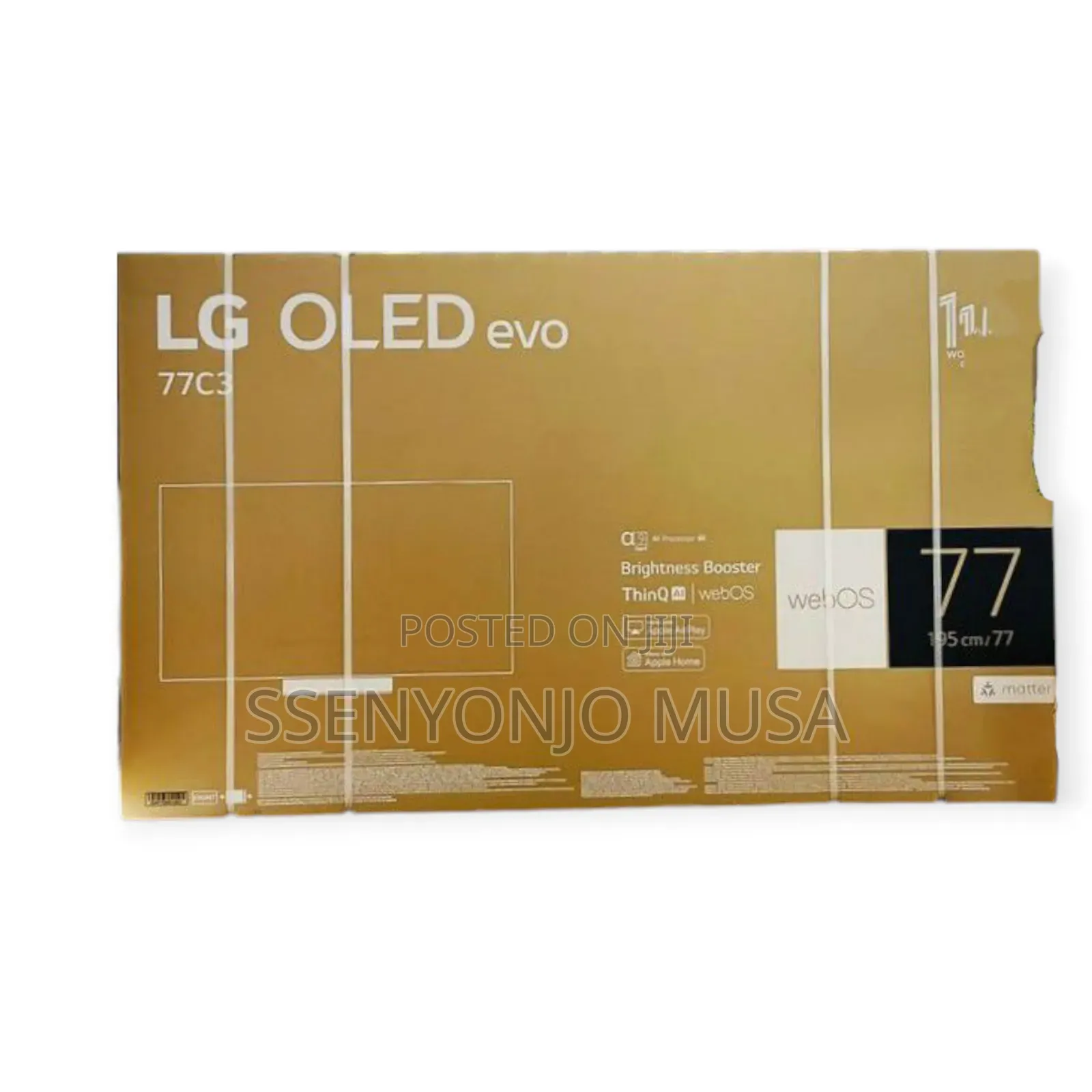 Lg Oled Evo 77c3 77" Smart Tv - Advanced Oled Technology