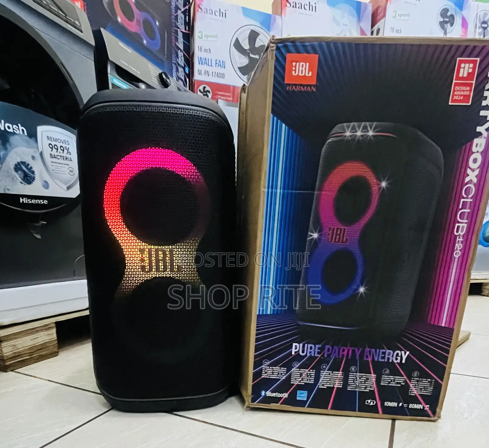 JBL Club 120 Party Box Loud Sound Speaker