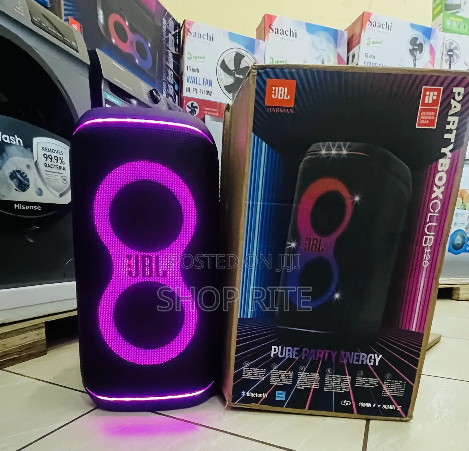 JBL Party Box Club 120 Bluetooth Speaker