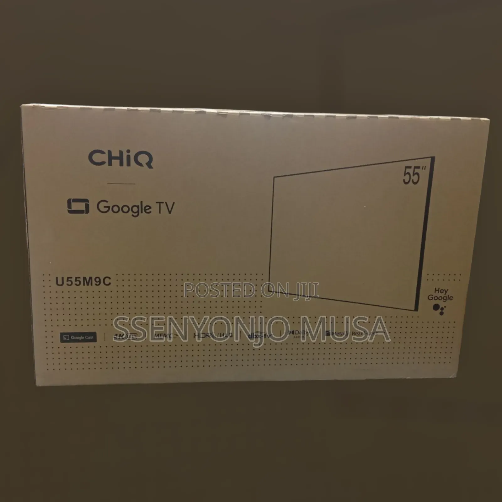 Chiq U55m9c 55" Google Tv - DBX-Tv Dolby Atmos