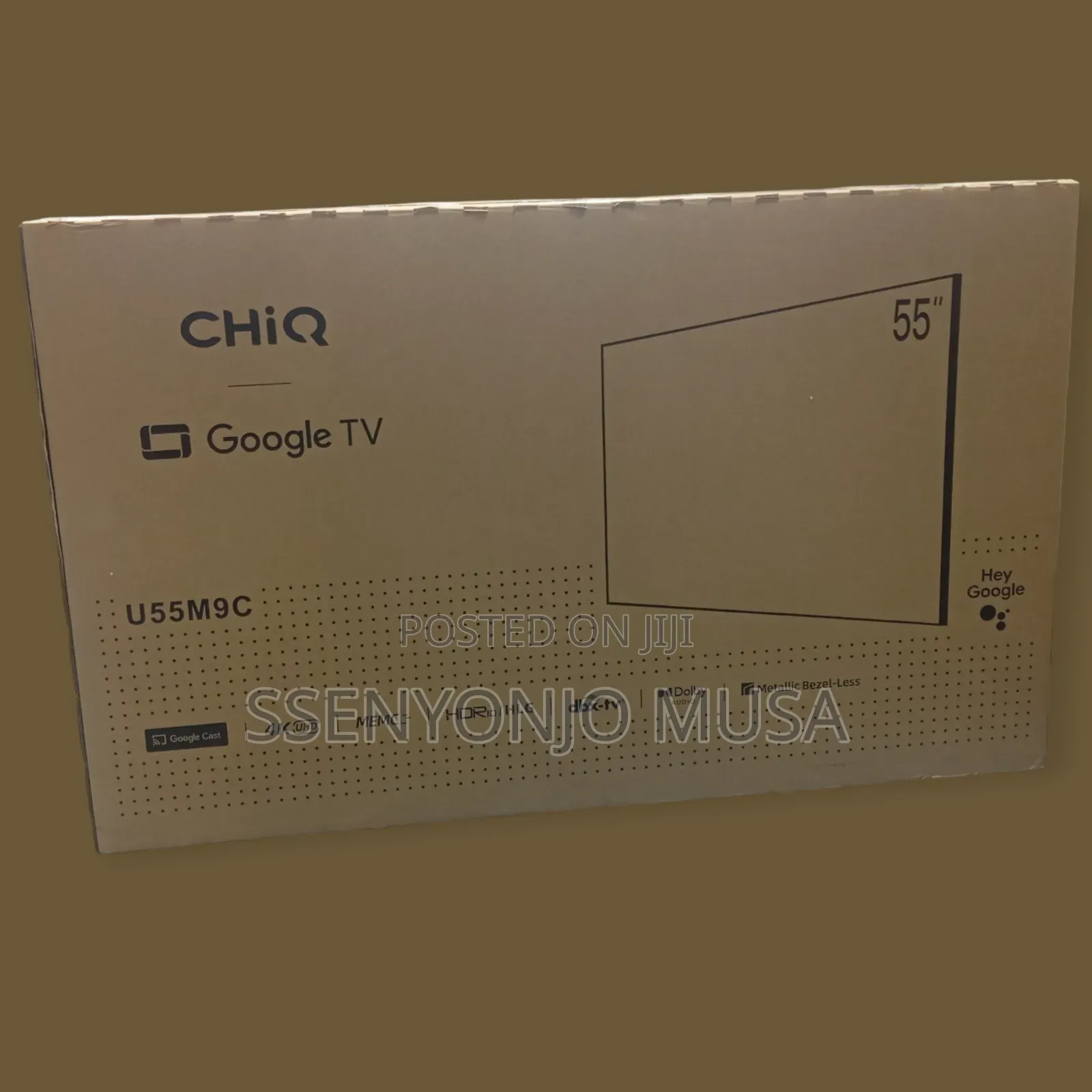 Chiq U55m9c 55" Google Tv - DBX-Tv Dolby Atmos