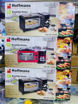 Hoffmans 3in1 Breakfast Maker Machine