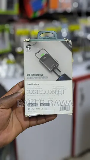 Green Lion 3-in-1 Integrated Power Bank.