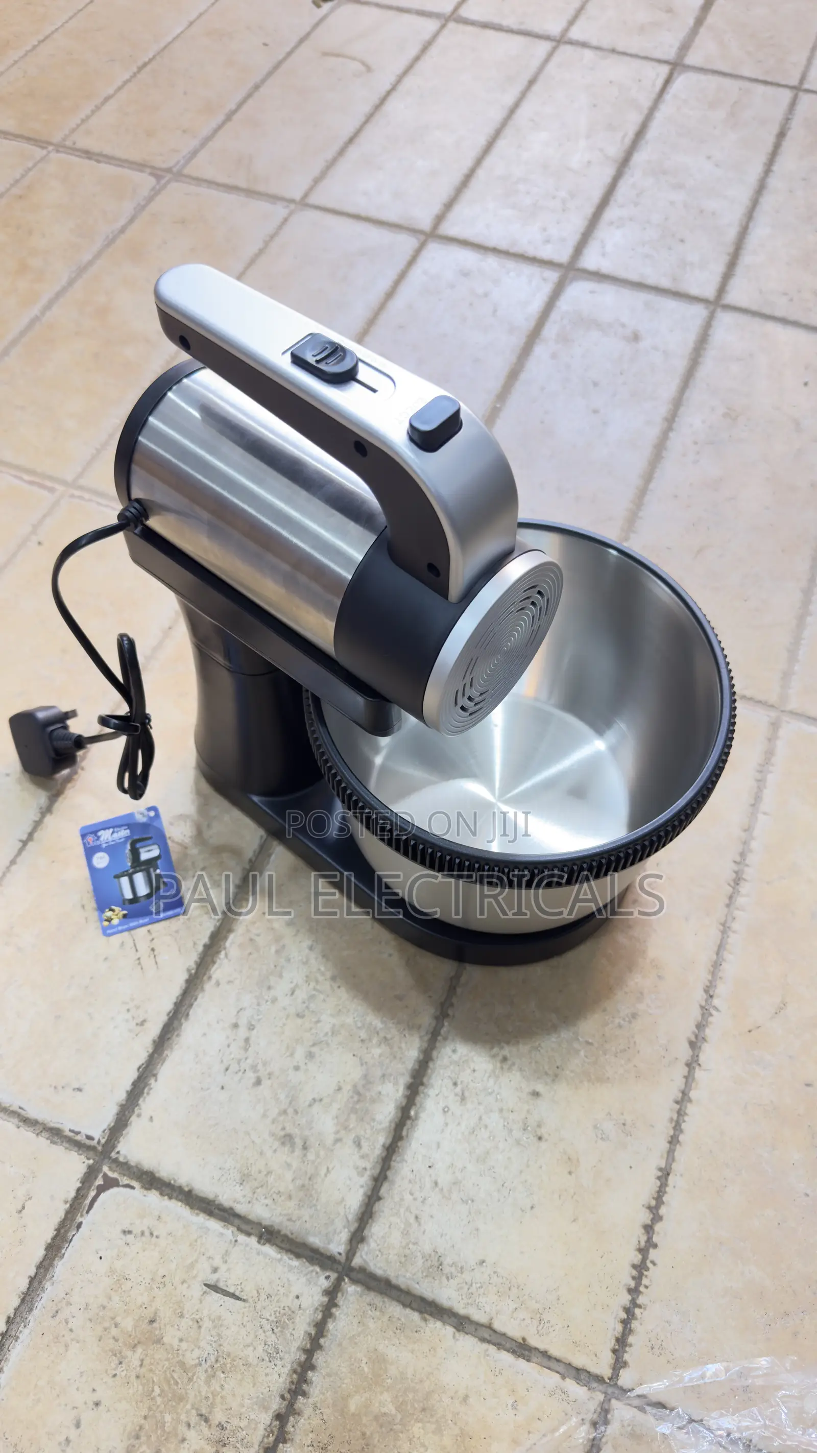 Hand Mixer With Bowl Electro Master