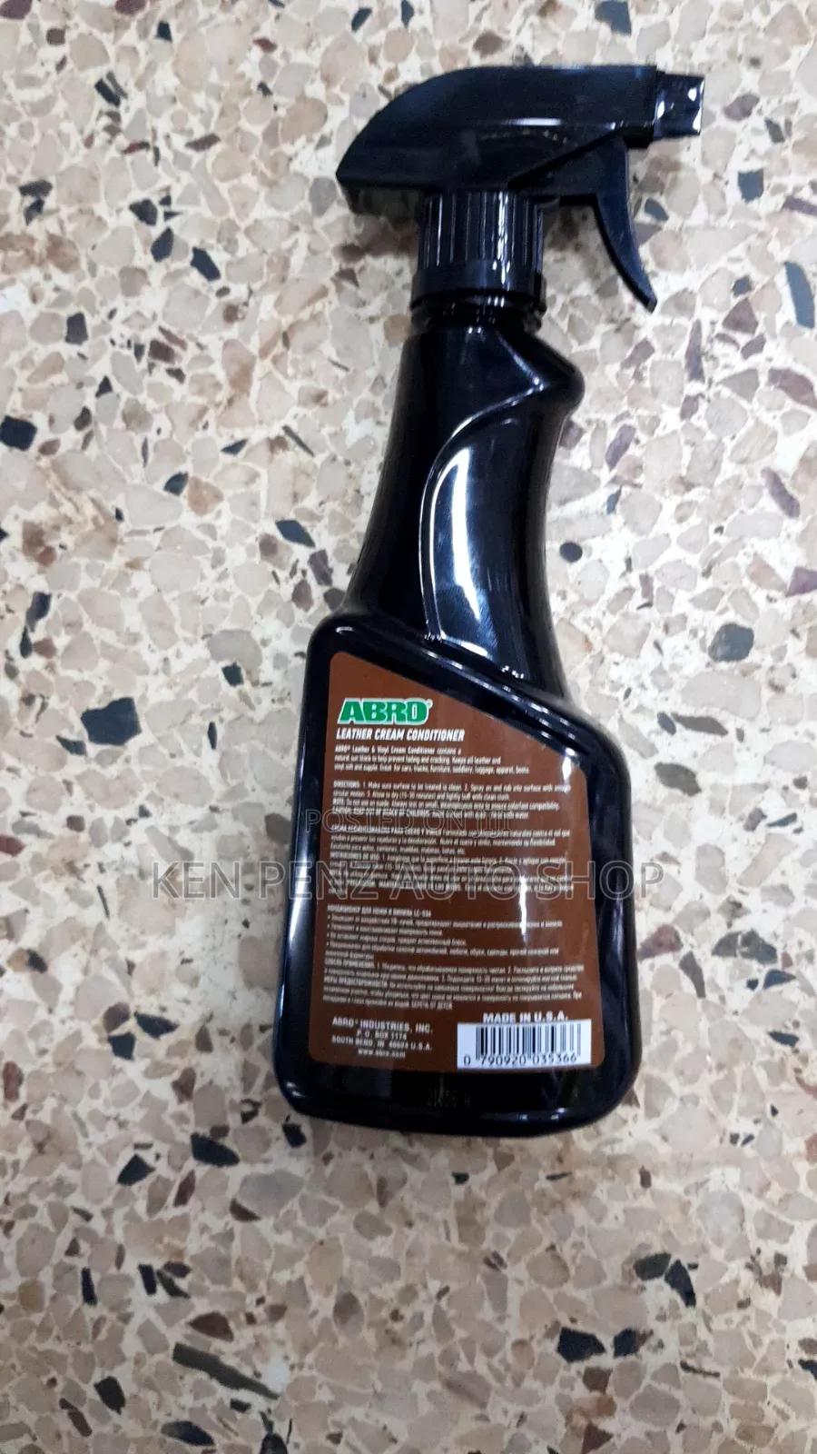 Abro Leather and Vinyl Cream Conditioner