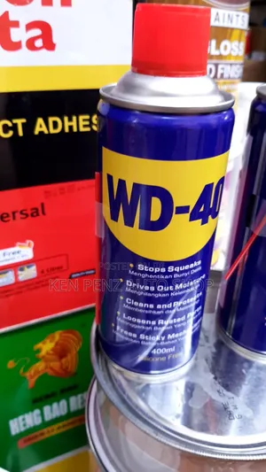 Wd - 40 for Rusty and Sticky Mechanisms Removal From All Metals
