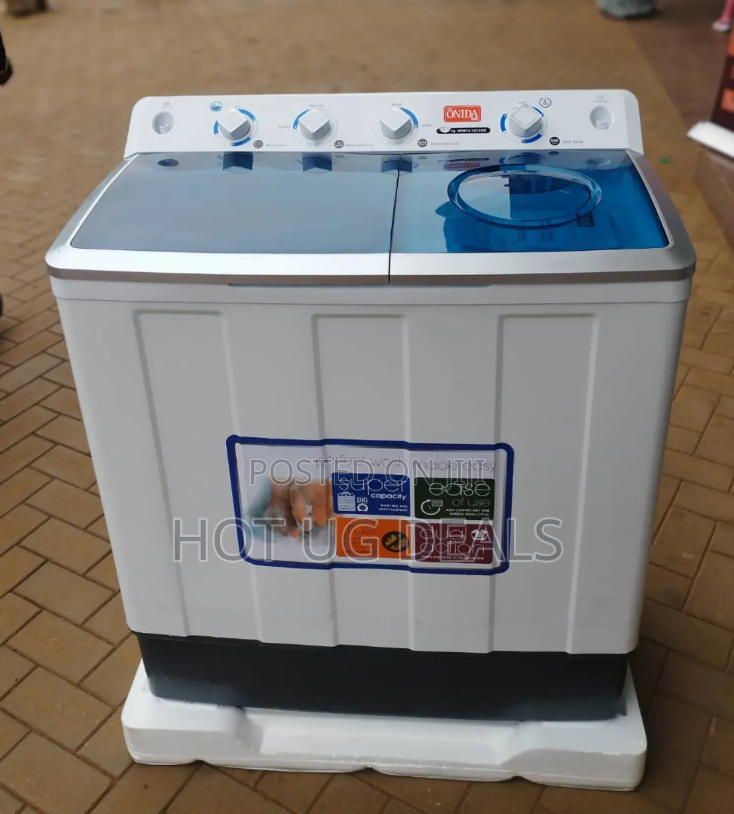 Onida 13kg Twin Tub Washing Machine