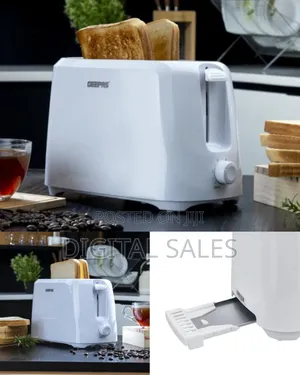 Electric Geepas GBT 36515 2 Slice Bread Toaster