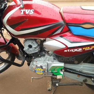 TVS HLX 125 2024 Red