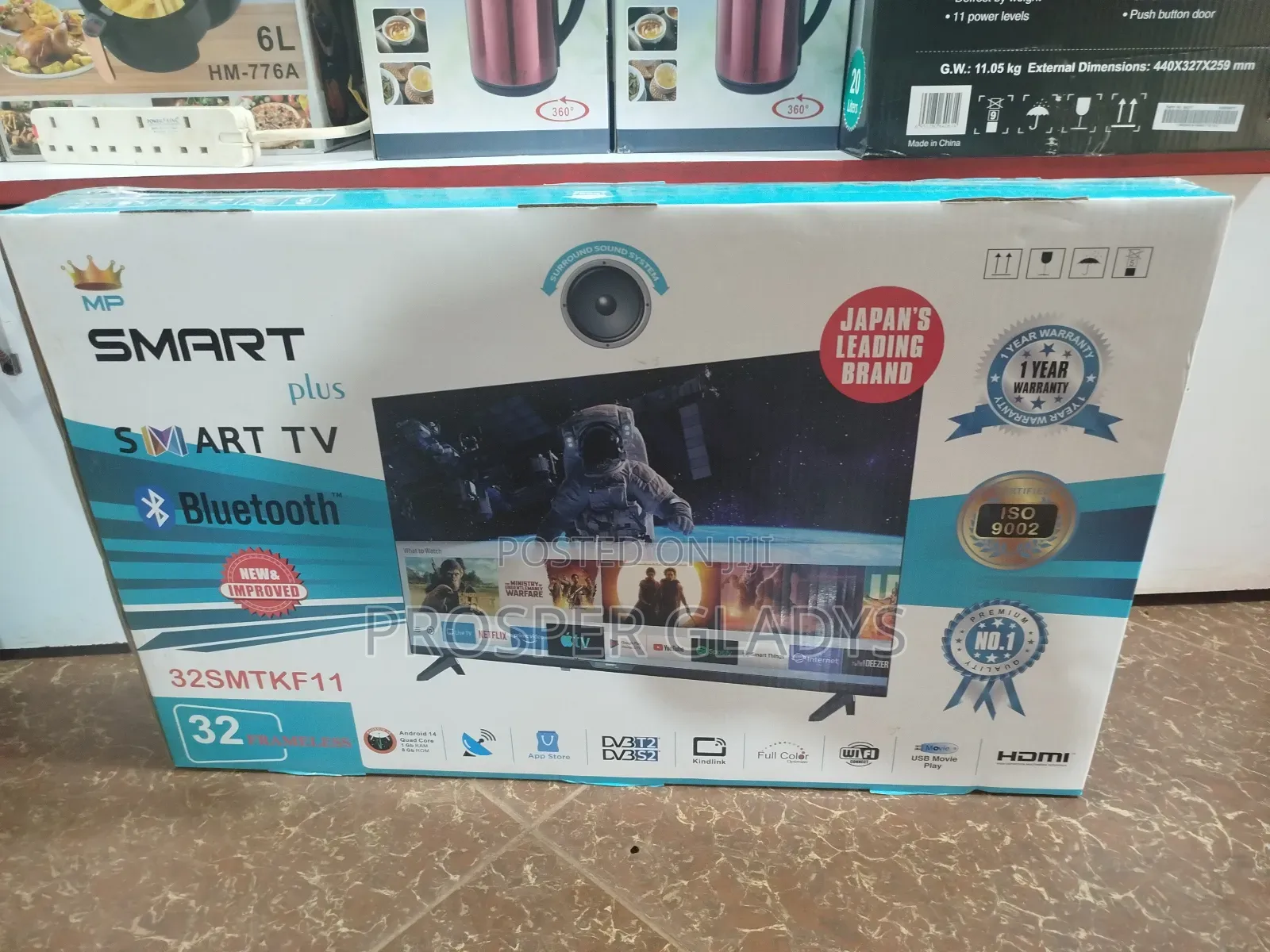 32 Inches Led Smart Plus Smart Android Digital Flat Screen Flameless