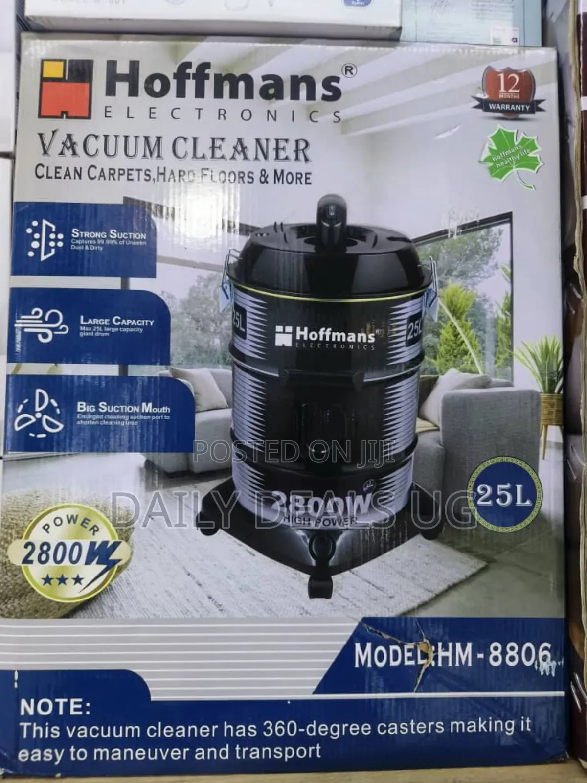 Hoffmans Electronic Vacuum Cleaner