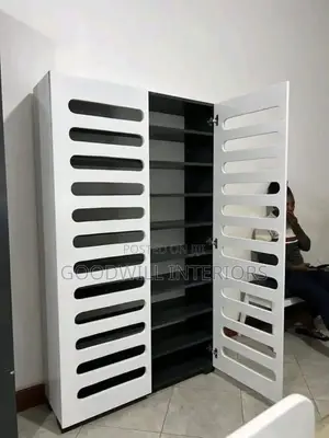 White Shoe Rack