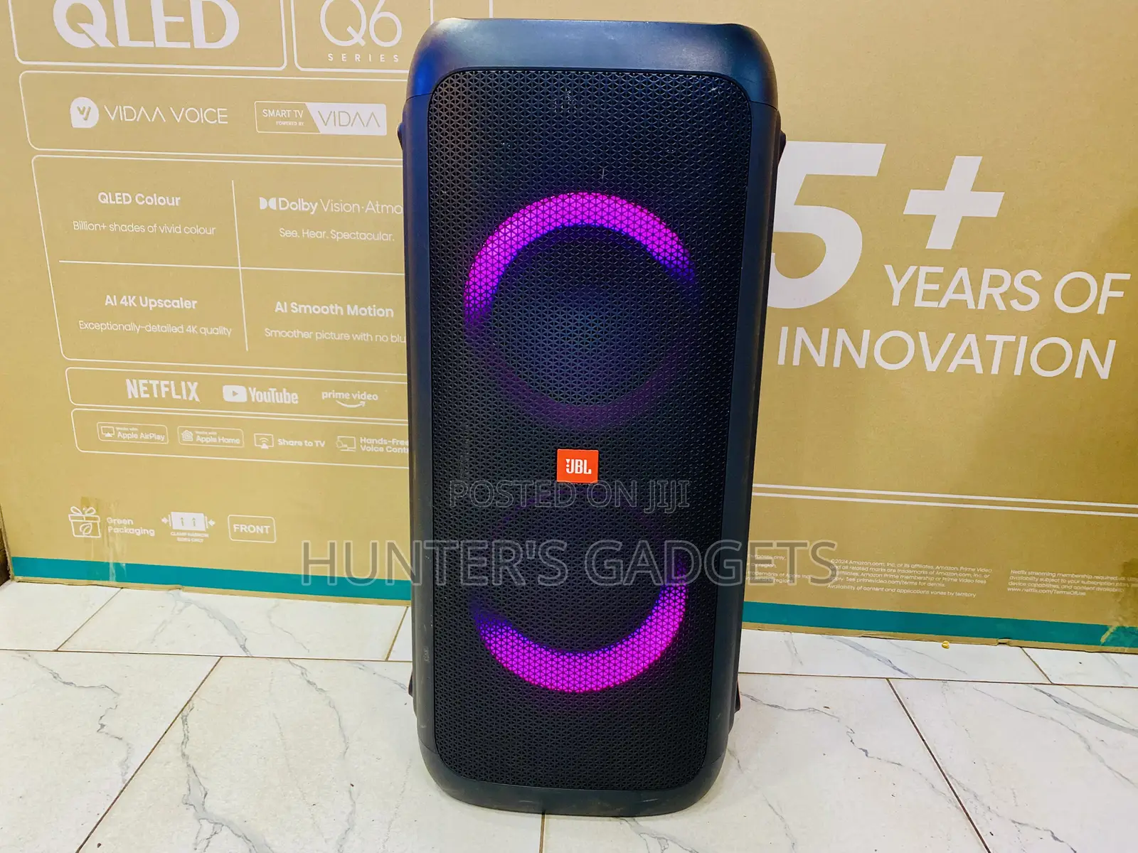 JBL Party Box 300 Bluetooth Rechargeable Speaker Premium Uk Used