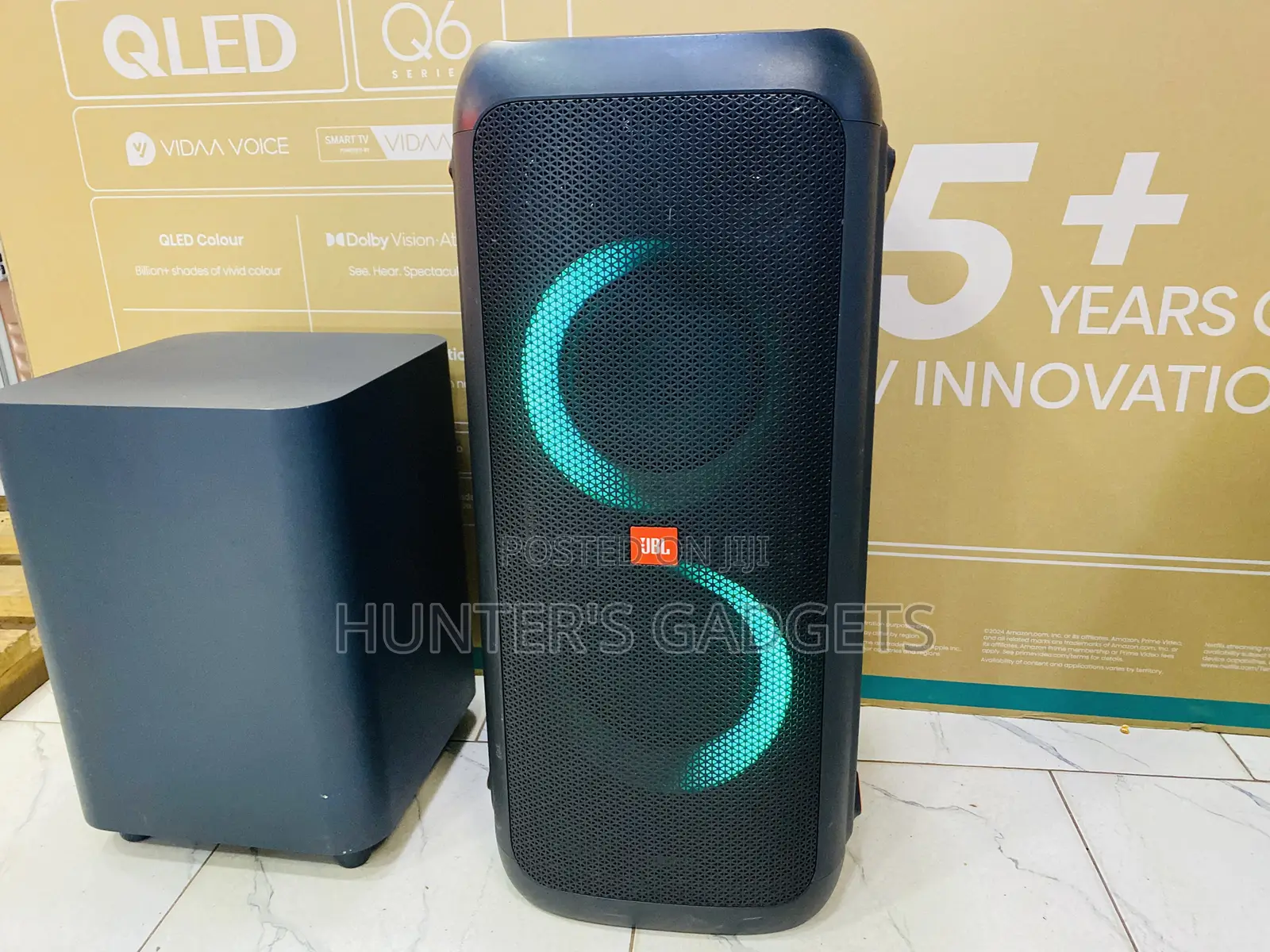 JBL Party Box 300 Bluetooth Rechargeable Speaker Premium Uk Used