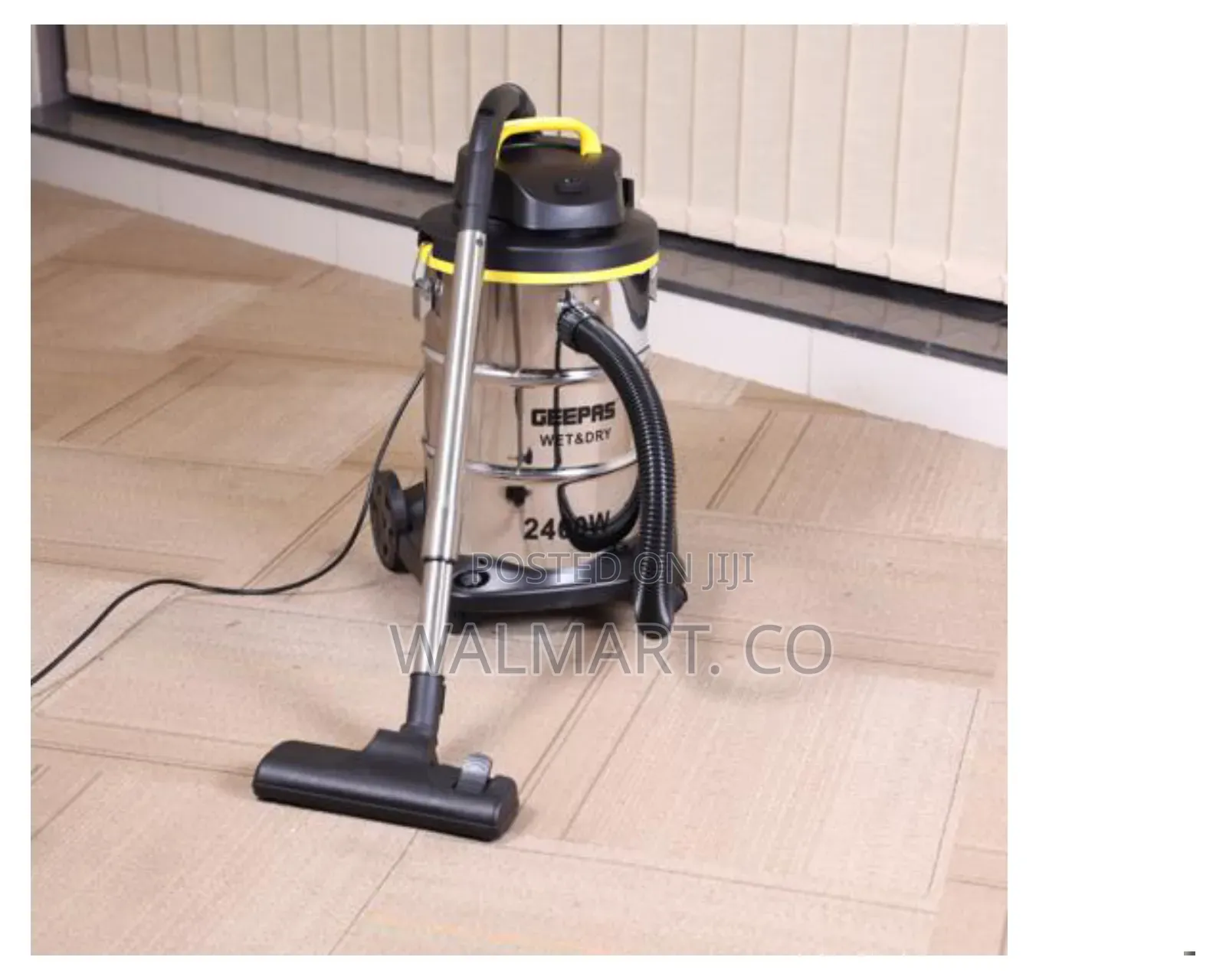 Geepas 2 in 1 Wet and Dry 23lsteel Drum Tank Vacuum Cleaner