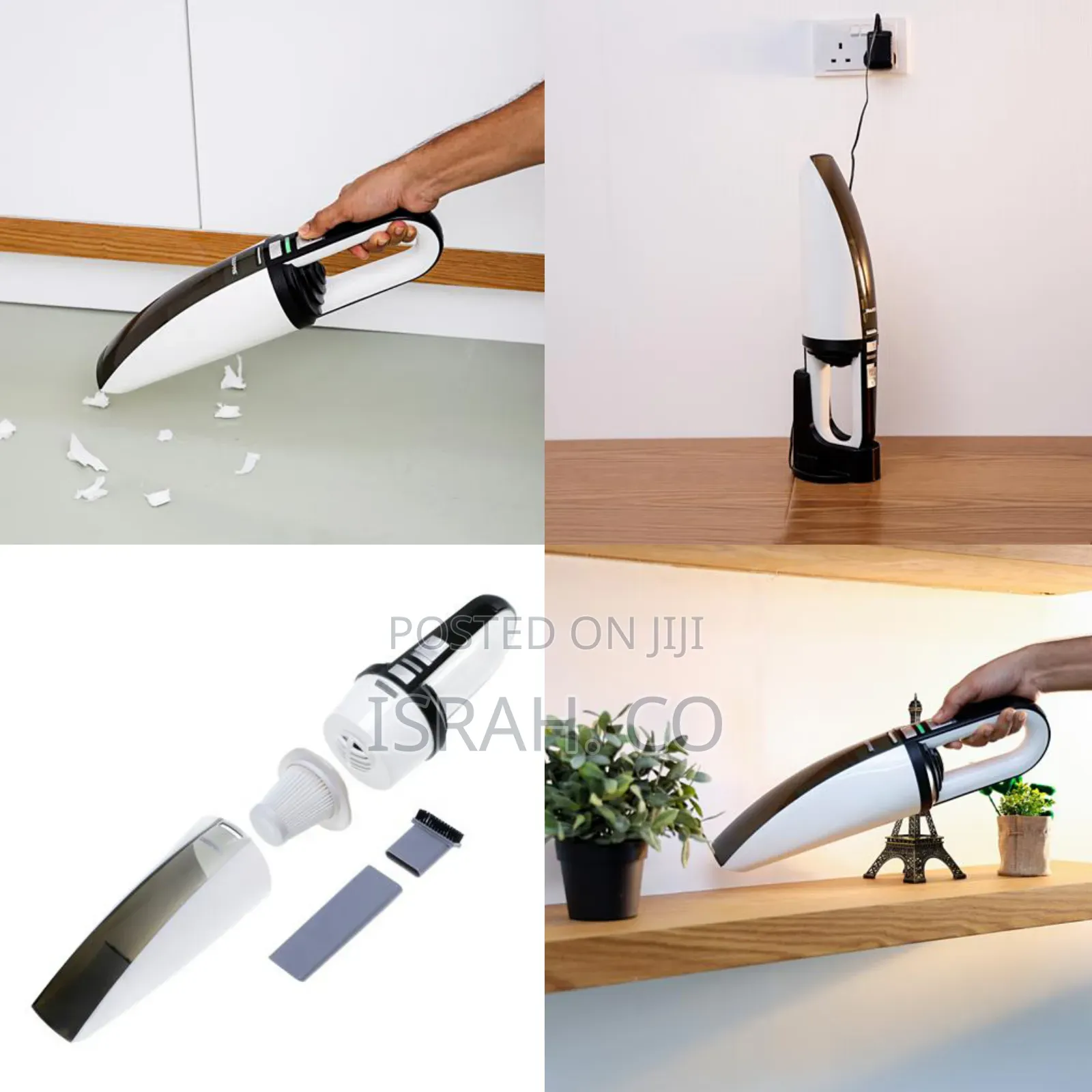 Geepas Wet and Dry Rechargeable Car Vacuum Cleaner.