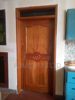 Modern Mahogany Door