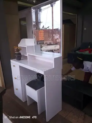 White Dresser Dressing Mirror