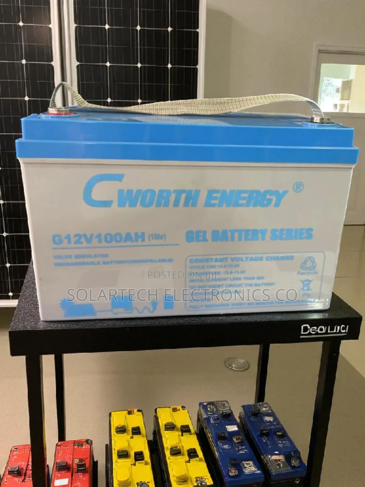 Cworth 100ah Gel Battery: Reliable, Long-Lasting Power