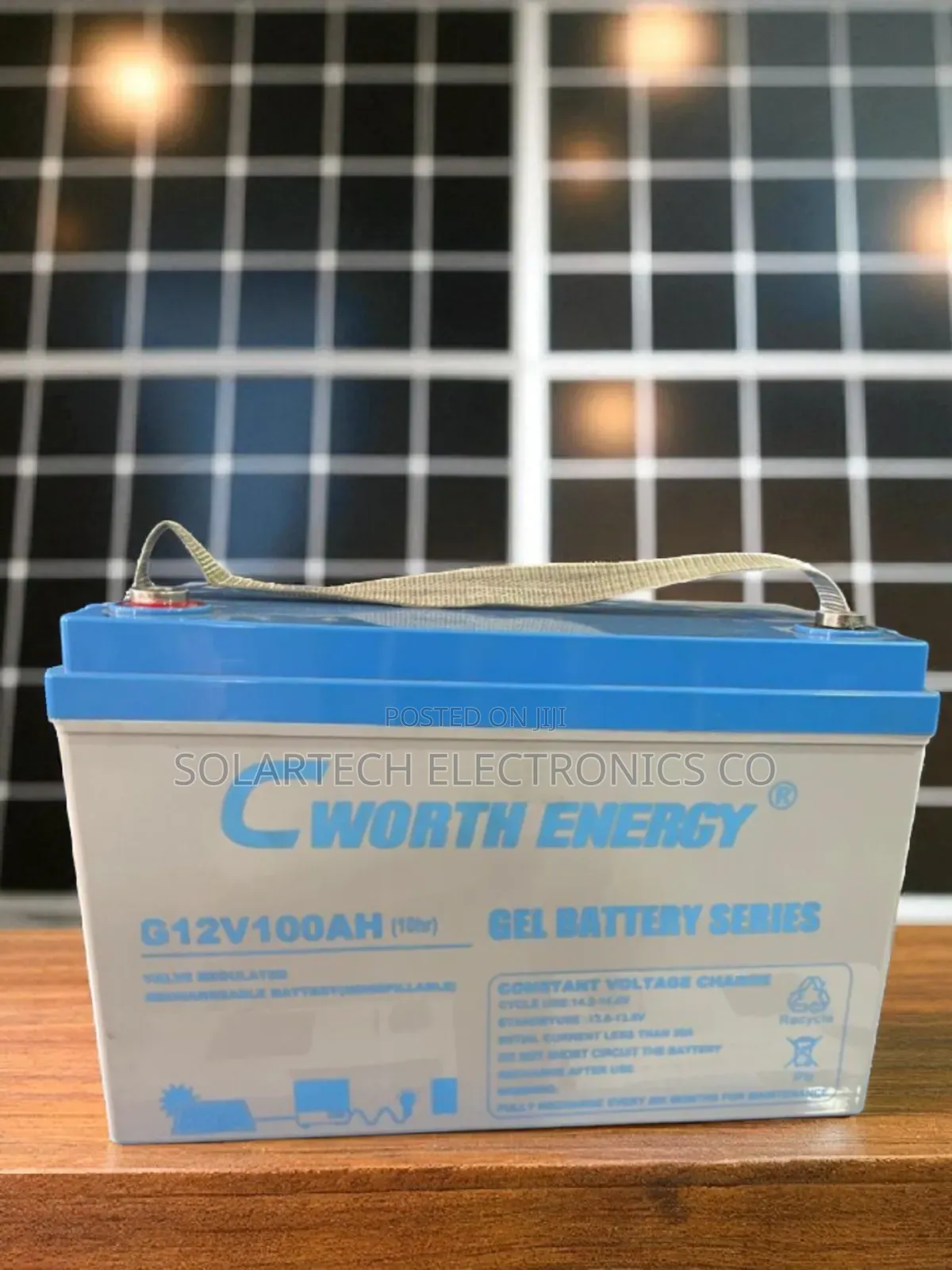 Cworth 100ah Gel Battery: The Durable, Maintenance-Free Solution