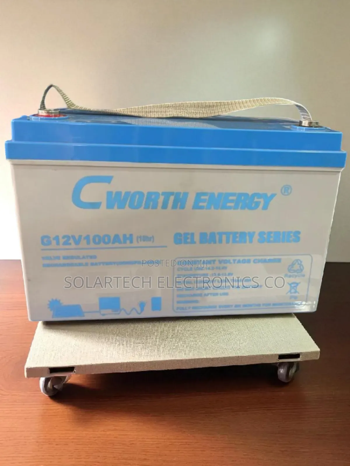 Cworth Energy 100ah Gel Battery: Built for Endurance, Ready for Use
