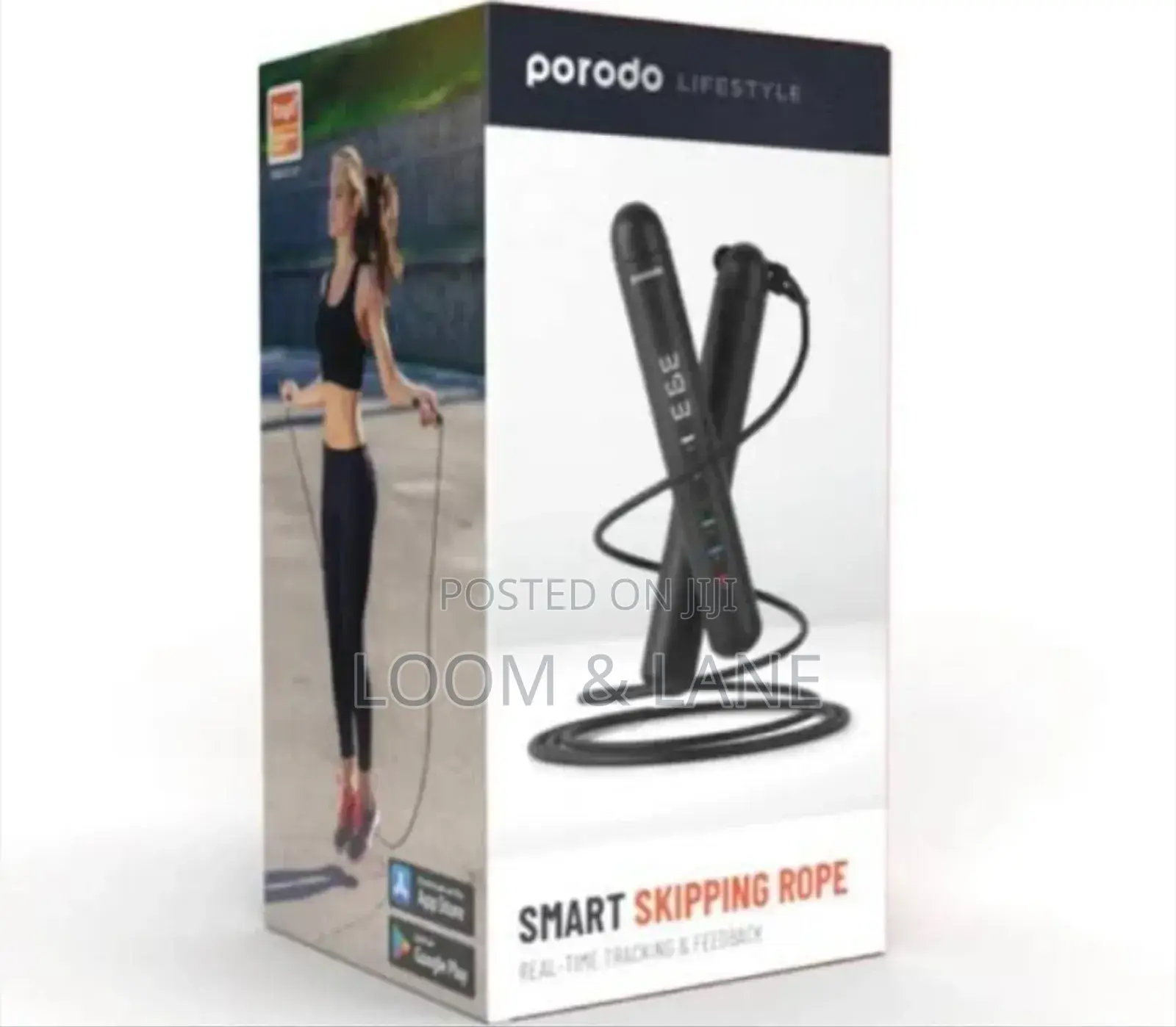 Porodo Lifestyle Smart Voice Jump Skip Rope