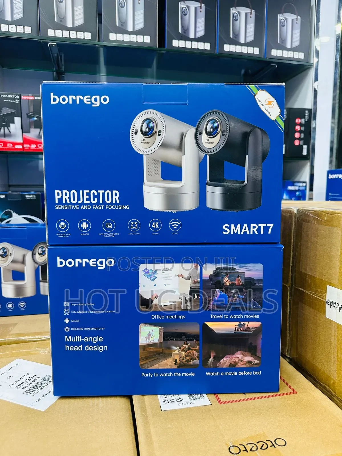 Borrego Smart 7 Projector.