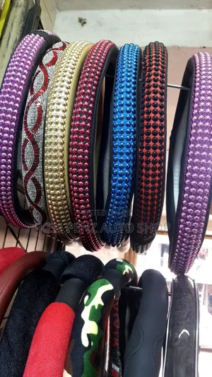 Glittering and Shinny Car Steering Wheel Covers