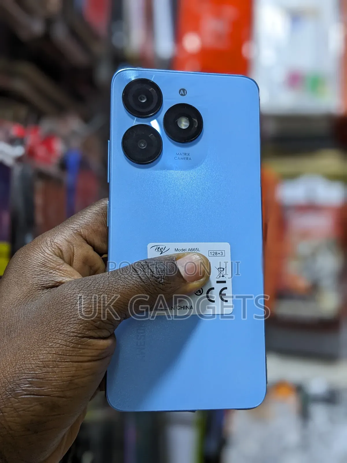 Itel A70 128 GB Blue