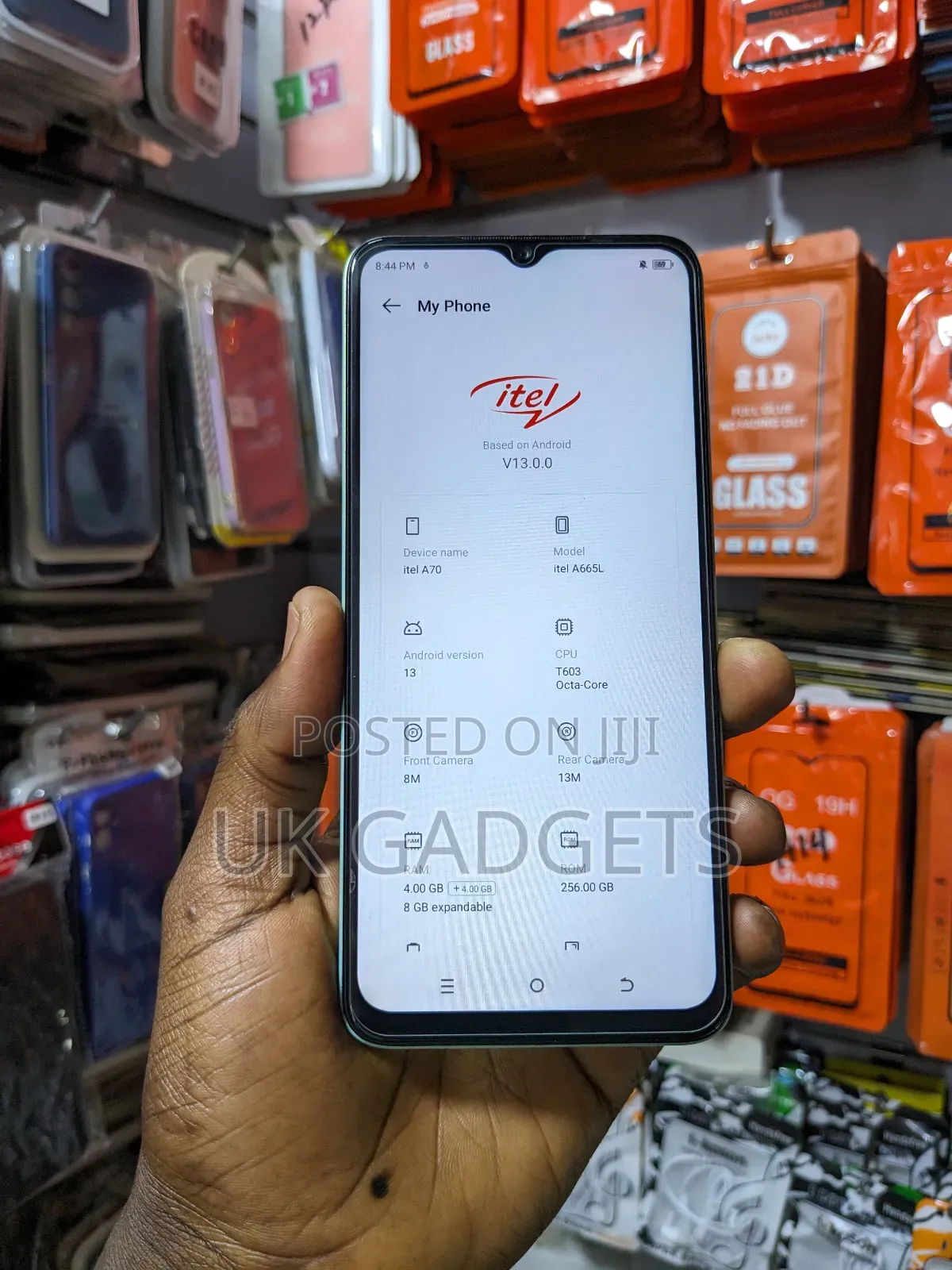 Itel A70 256 GB Green