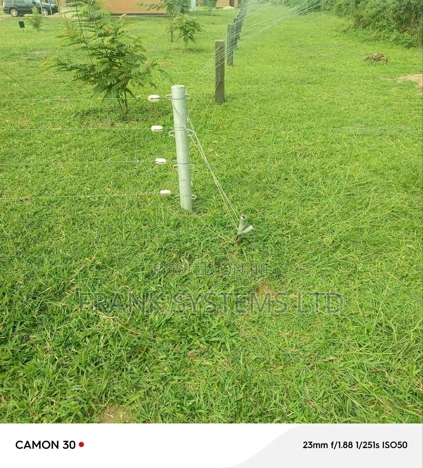 Electric Fence on Farm Land/Parks